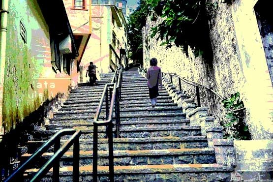 Istanbul Un Yokus Yukari Dunyasi Merdivenleri Fikriyat Gazetesi