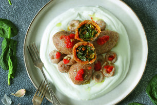 Ispanaklı İçli köfte