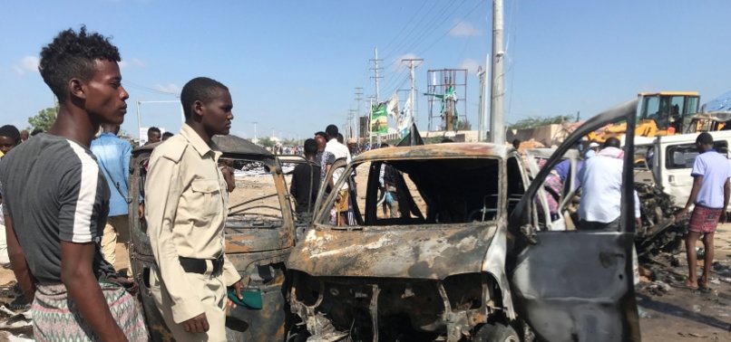 CAR BOMB BLAST IN SOMALI CAPITAL KILLS 2