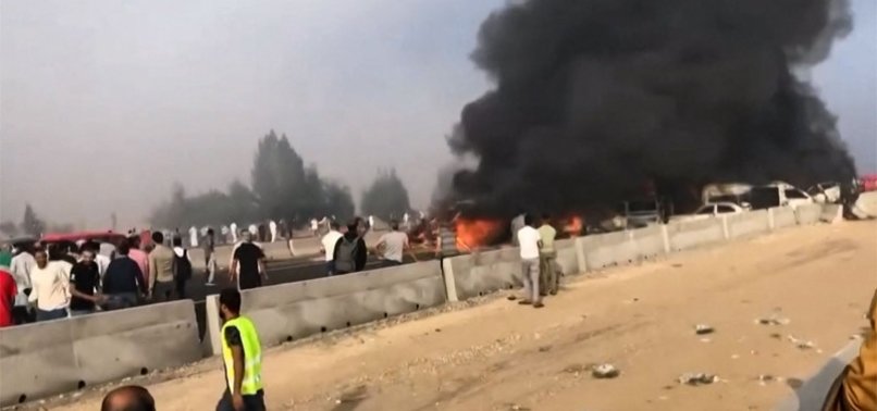 AT LEAST 32 DEAD IN MAJOR TRAFFIC ACCIDENT IN EGYPT