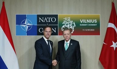 Turkish, Dutch leaders discuss bilateral relations, appointment of next NATO chief