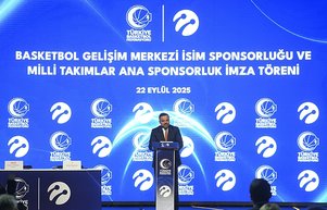 Türkiye Basketbol Federasyonu ile Turkcell arasında sponsorluk anlaşması imzalandı
