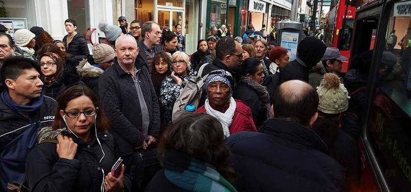 LONDON COMMUTERS FACE STRESS IN SUBWAY STRIKE