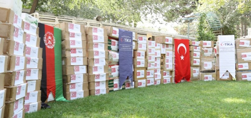 TURKEYS TIKA AID AGENCY SENDS MEDICAL AID TO AFGHANISTAN