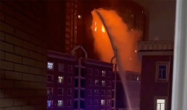 10 killed in apartment fire in northwest China's Xinjiang