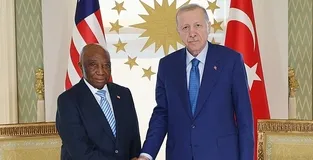 Erdoğan, Liberian counterpart meet in Istanbul to discuss ties