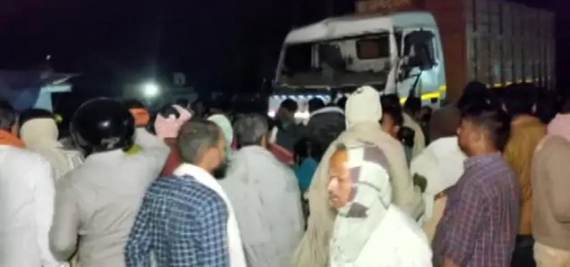 8 DEAD AS TRUCK PLOUGHS INTO RELIGIOUS PROCESSION IN INDIA