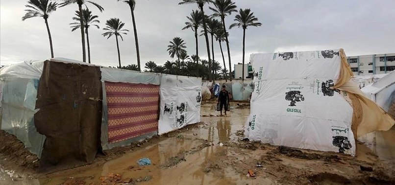 SHEIKH RADWAN POND AT RISK OF FLOODING, THREATENING TO SUBMERGE HUNDREDS OF HOMES IN GAZA