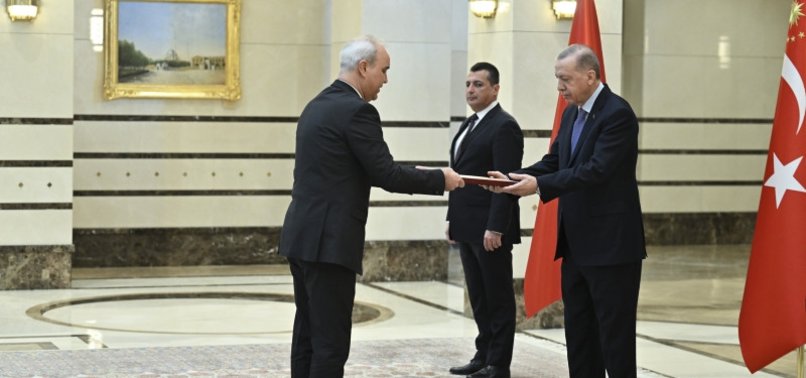 NEW AMBASSADORS PRESENT CREDENTIALS TO TURKISH PRESIDENT ERDOĞAN