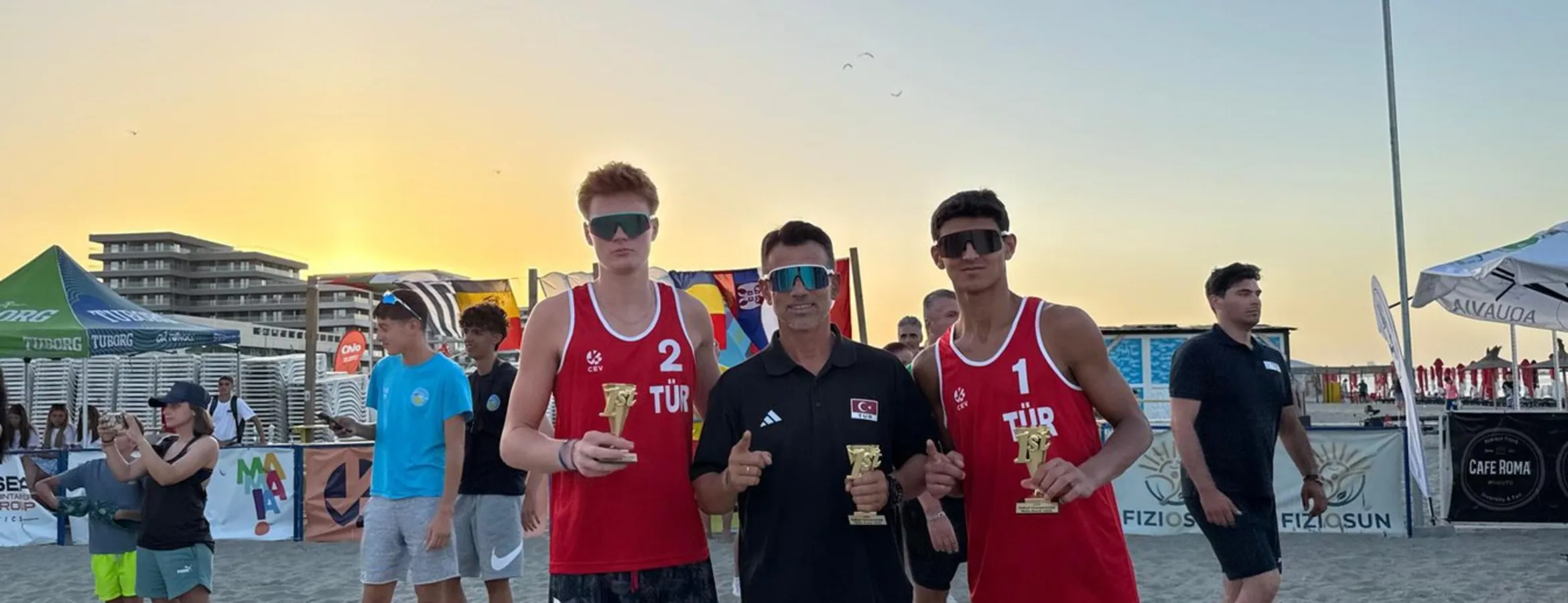 18 Yaş Altı Erkek Plaj Voleybol Takımı Balkan Şampiyonu