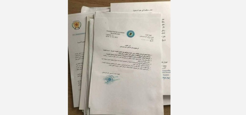 RACIST, ISLAMOPHOBIC PYD ORDER DISCOVERED IN FORMER AFRIN HQ AFTER LIBERATION BY FSA, TURKISH ARMY