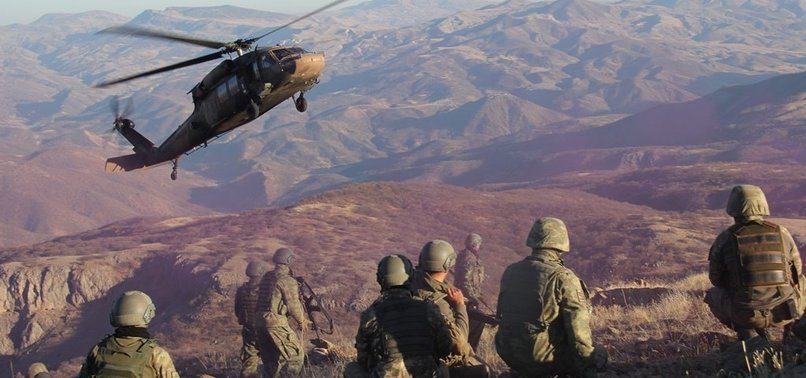 TURKISH SECURITY FORCES NEUTRALIZE 56 PKK TERRORISTS OVER PAST WEEK