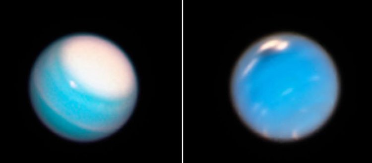 Neptün ve Uranüs’teki dev fırtınalar görüntülendi