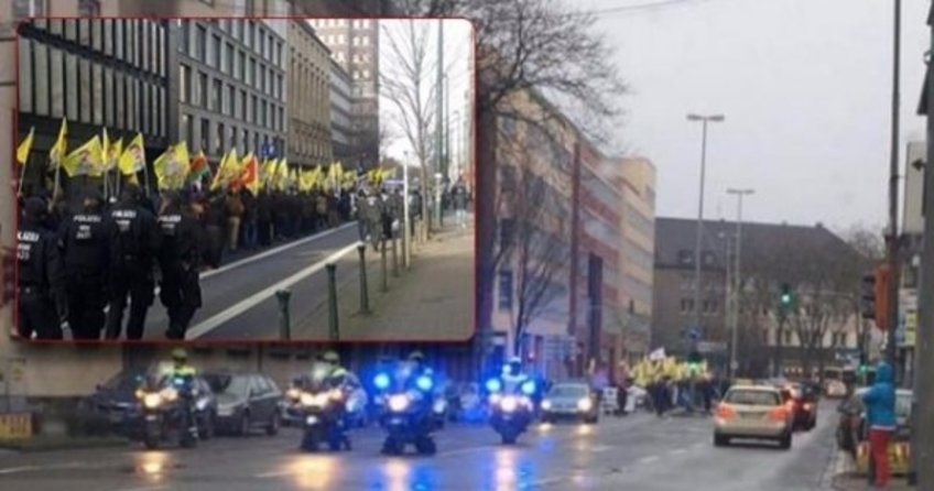 Alman polisinden küstah müdahale