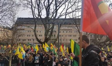 PKK/YPG sympathizers hold demonstrations across Sweden