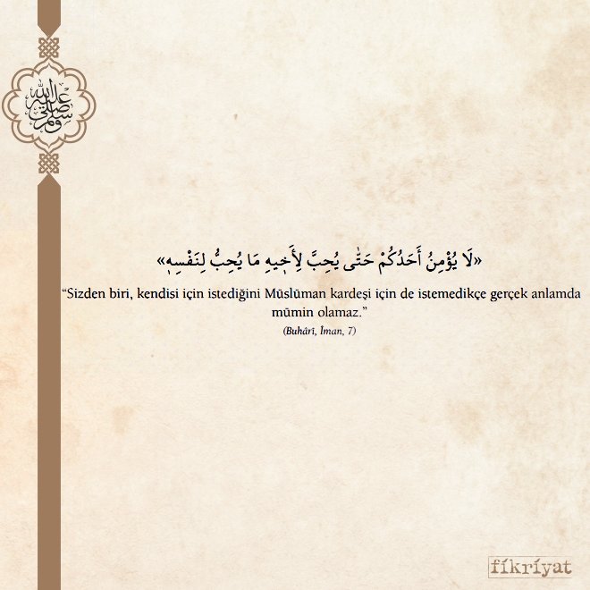 Peygamber Efendimizin insanları birleştiren 40 hadisi