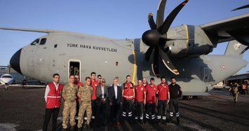 Turkish plane takes off to bring wounded from Somalia