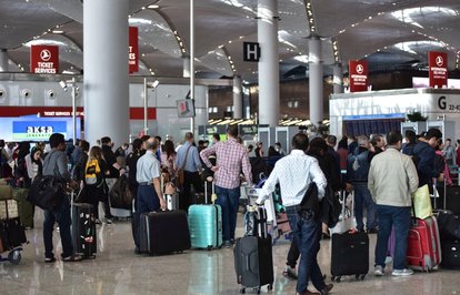 Bayramtatiinde67milyondanfazlayolcuhavayolunutercihetti