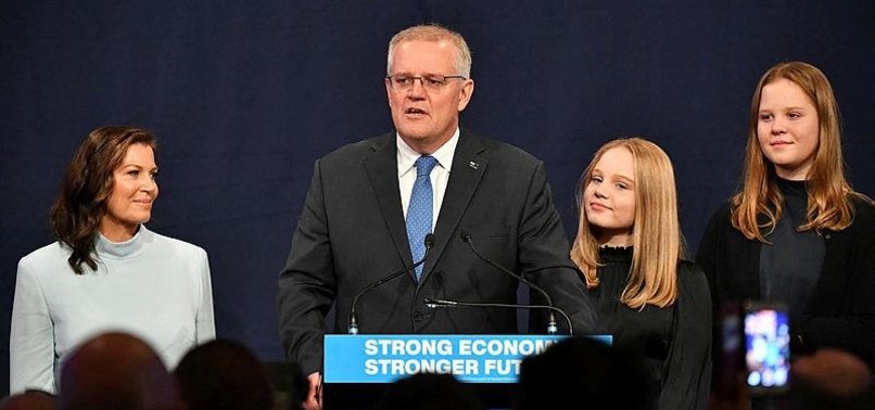 AUSTRALIAN PM SCOTT MORRISON CONCEDES DEFEAT IN ELECTION
