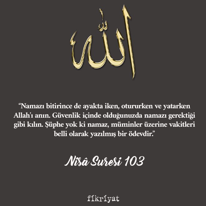 Zikir hakkında ayetler