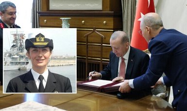 Gökçen Fırat: The first female admiral in Turkish armed forces