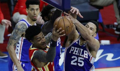 Joel Embiid pours in 40 as Sixers pull even with Hawks