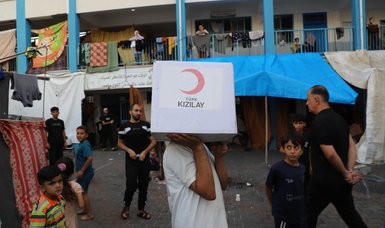 Turkish Red Crescent provides vital aid to Gaza amid Israeli attacks