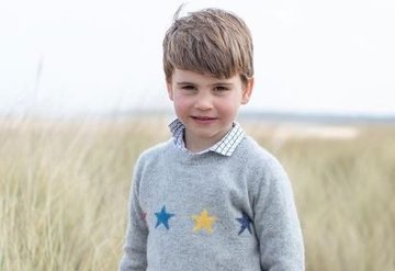Prens Louis 4 yaşında