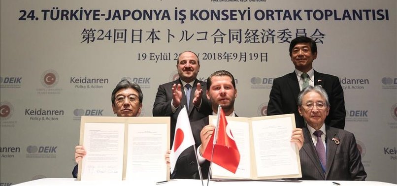 TÜRKIYE, JAPAN SIGN DEAL TO BOOST TRADE, INVESTMENT