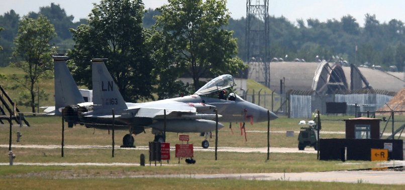 PILOTS BODY RECOVERED AFTER US FIGHTER JET CRASHES OFF UK COAST