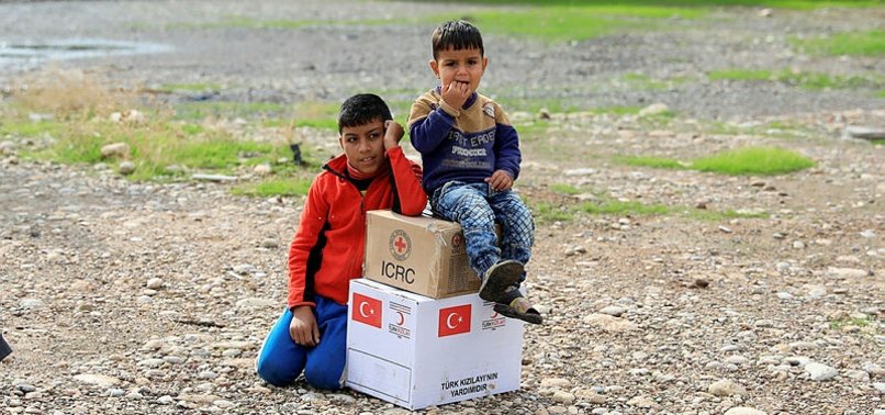 TURKISH RED CRESCENT HELPS ORPHANS IN N.IRAQ