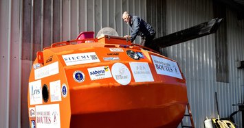 71-year-old Frenchman sets sail across the Atlantic in a barrel