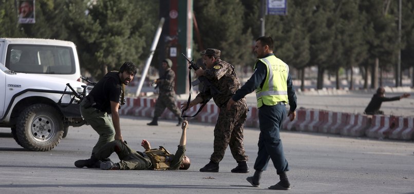 SUICIDE ATTACK AT KABUL AIRPORT LEAVES AT LEAST 14 DEAD - OFFICIALS
