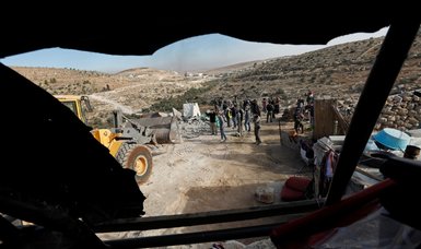 Israel tears down Palestinian homes in occupied West Bank
