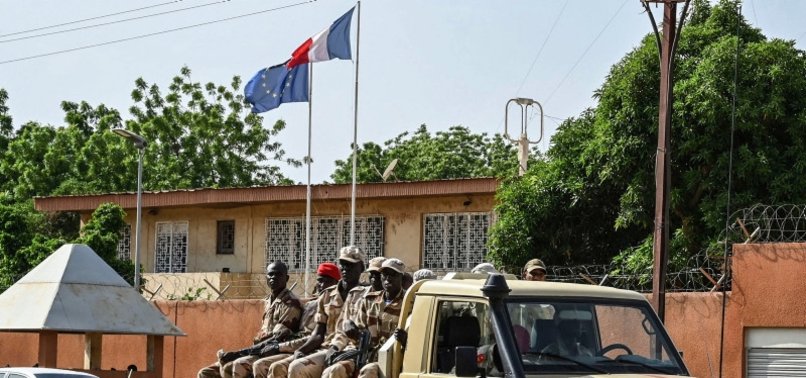 FRANCE INSISTS ITS TROOPS WILL STAY IN NIGER