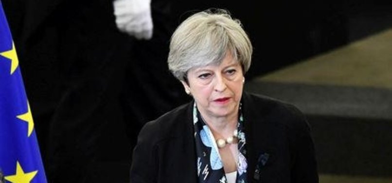 UK PM MAY UNDER PRESSURE FROM TORY MINISTERS
