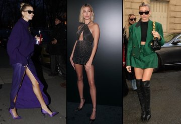 Hailey Bieberın Paris Moda Haftası stili