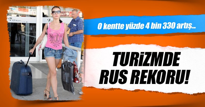 Turizmde Rus rekoru