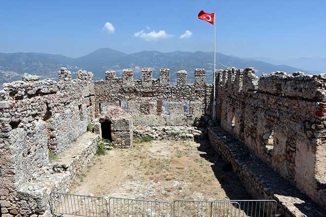 Alanya’daki Osmanlı karakolu: Ehmedek Kalesi