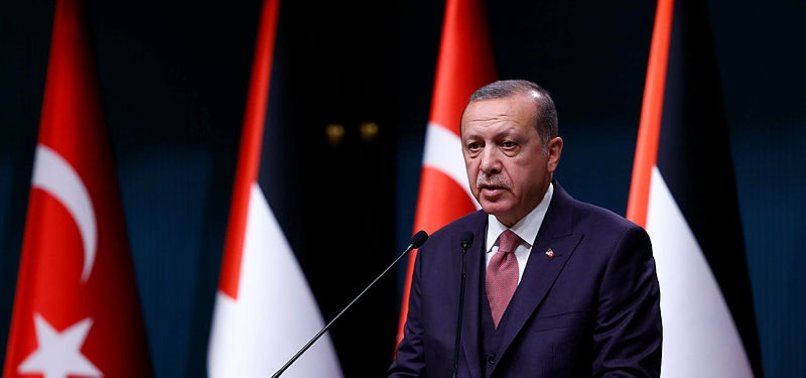 TURKEY DETERMINED TO FIGHT THREATS AT THEIR ROOT, ERDOĞAN SAYS