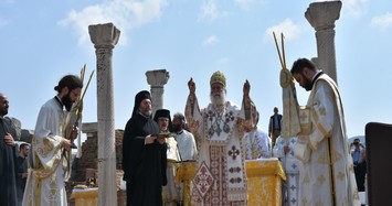 Orthodox Christians gather in Turkey to remember St. John in ancient Ephesus