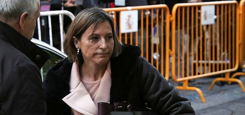 CATALAN PARLIAMENT SPEAKER RELEASED FROM SPANISH JAIL