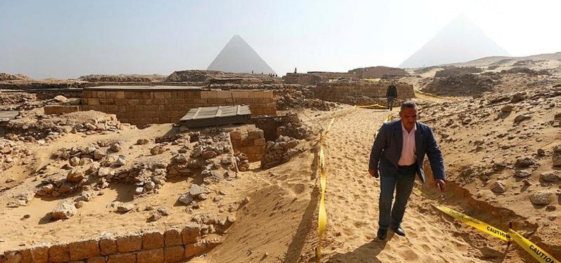 EGYPT SAYS 4,400-YEAR-OLD TOMB DISCOVERED OUTSIDE CAIRO