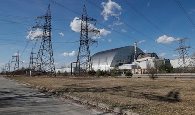 Russian soldiers dug up 'many places' in Chernobyl