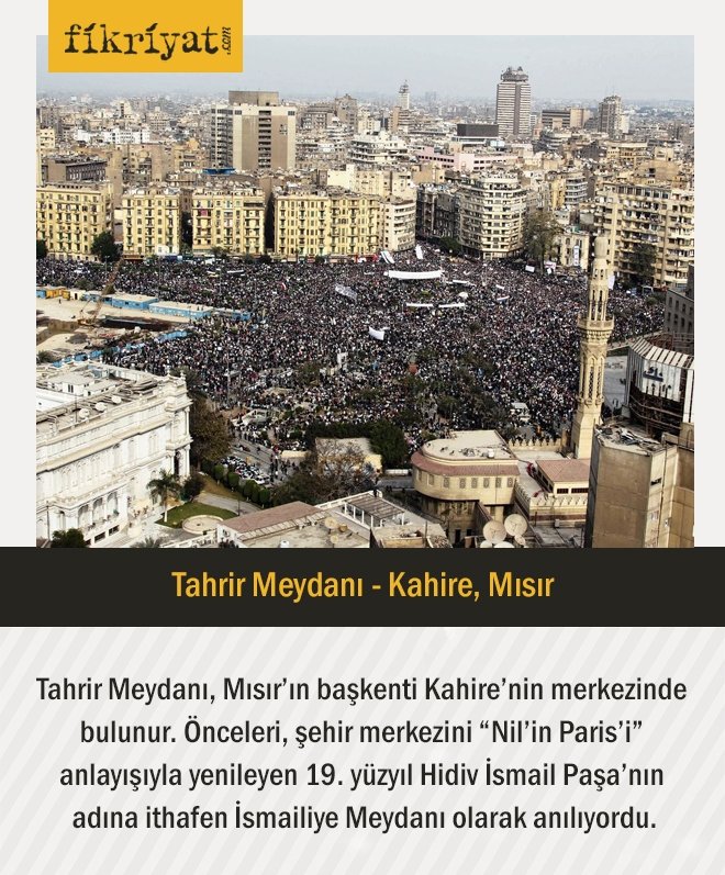 Tahrir Meydanı - Kahire, Mısır