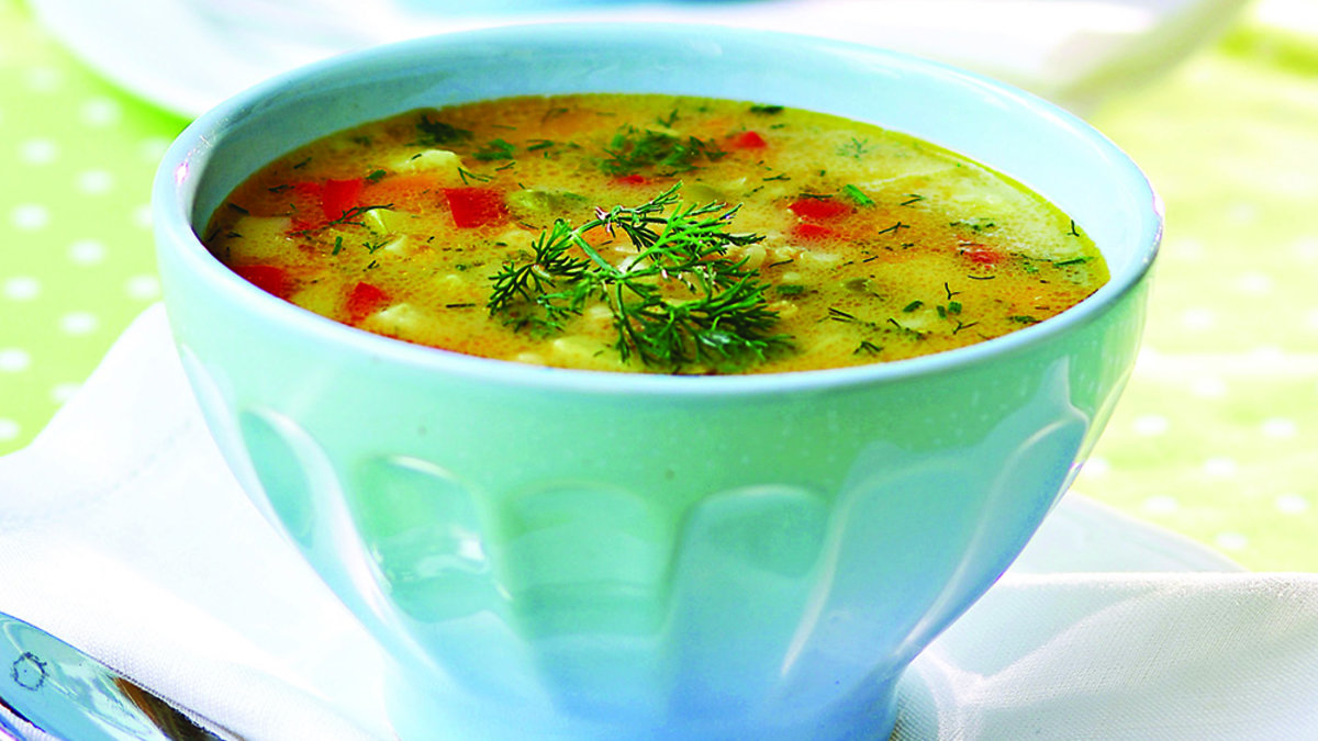 Buğdaylı Sebze Çorbası