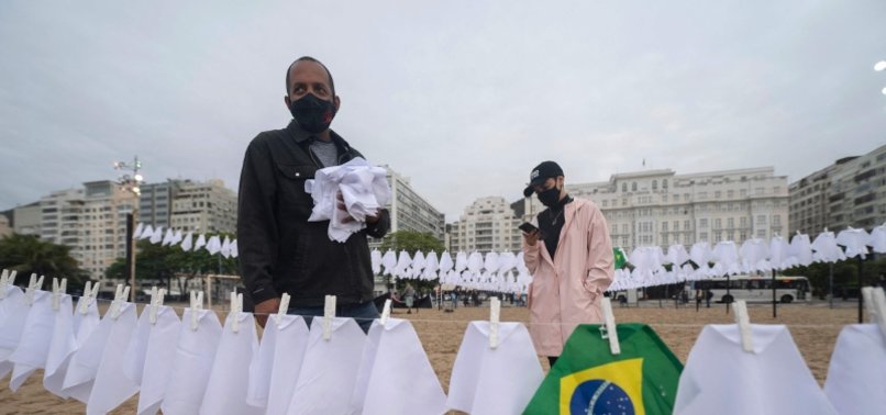 BRAZIL SEES 6,918 NEW CORONAVIRUS CASES, 202 DEATHS