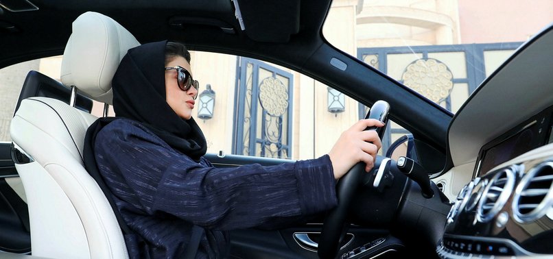 SAUDI ARABIA ALLOWS WOMEN TO WORK AS CHAUFFEURS
