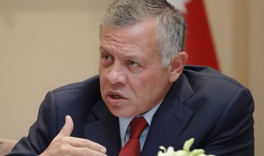 Jordan's King Abdullah participates in Gaza aid airdrop