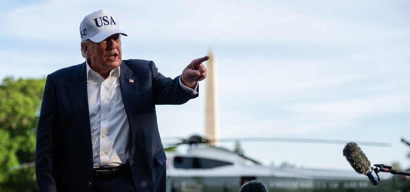 TRUMP SAYS CLOCK IS TICKING FOR IRAN